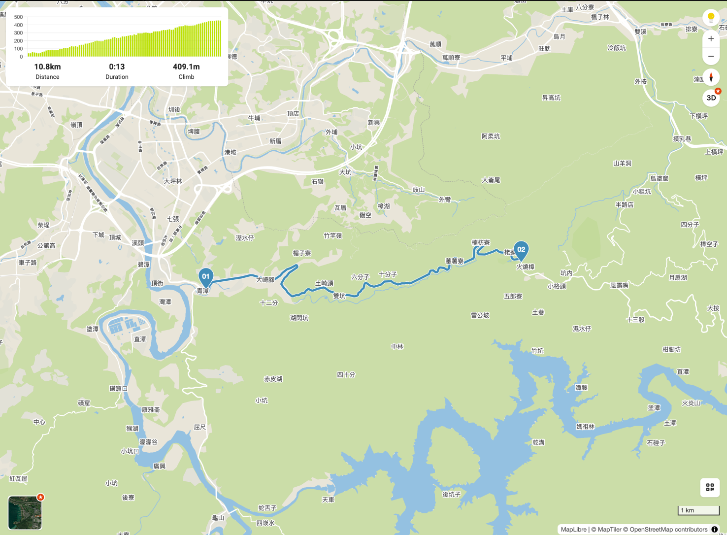 青潭 >>二格公園